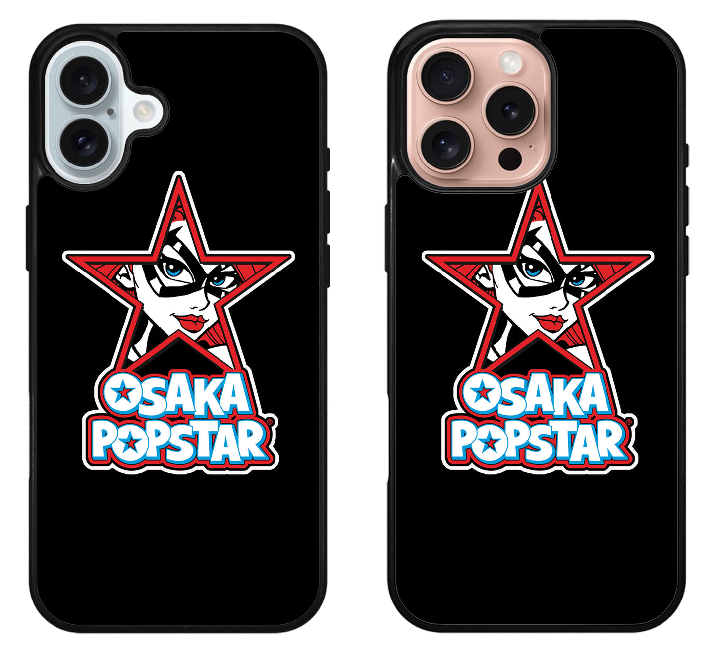 Osaka Popstar Black iPhone 16 | 16 Plus | 16 Pro | 16 Pro Max Case