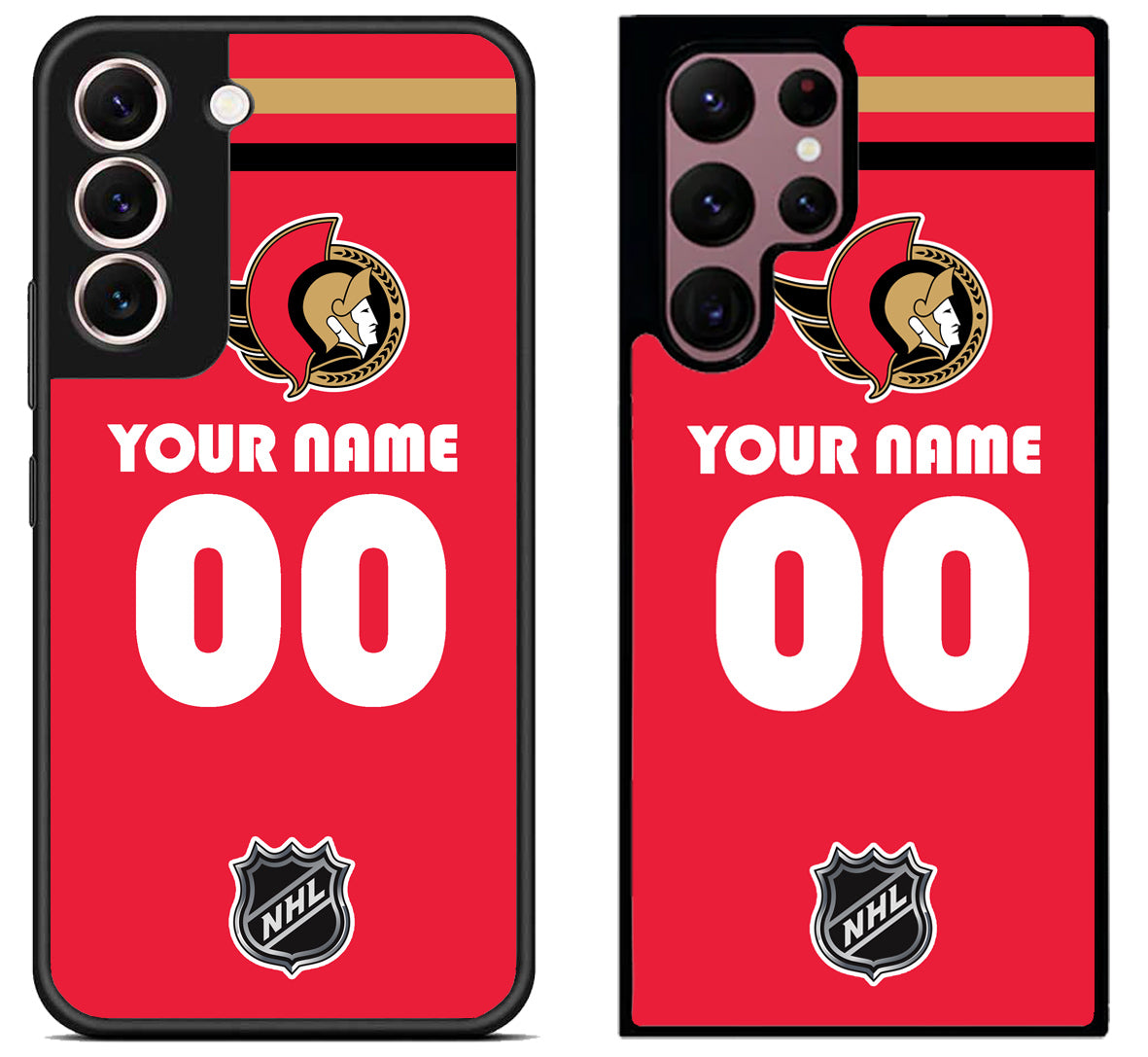 Custom Personalized Ottawa Senators NHL Samsung Galaxy S22 | S22+ | S22 Ultra Case