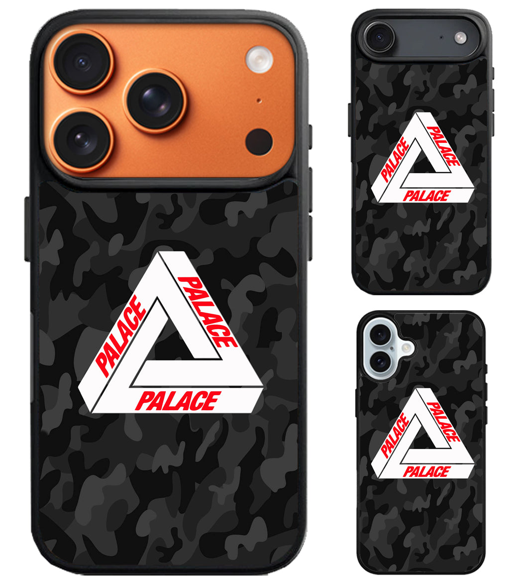 Palace Black Camo iPhone Air | iPhone 17 | 17 Pro | 17 Pro Max Case