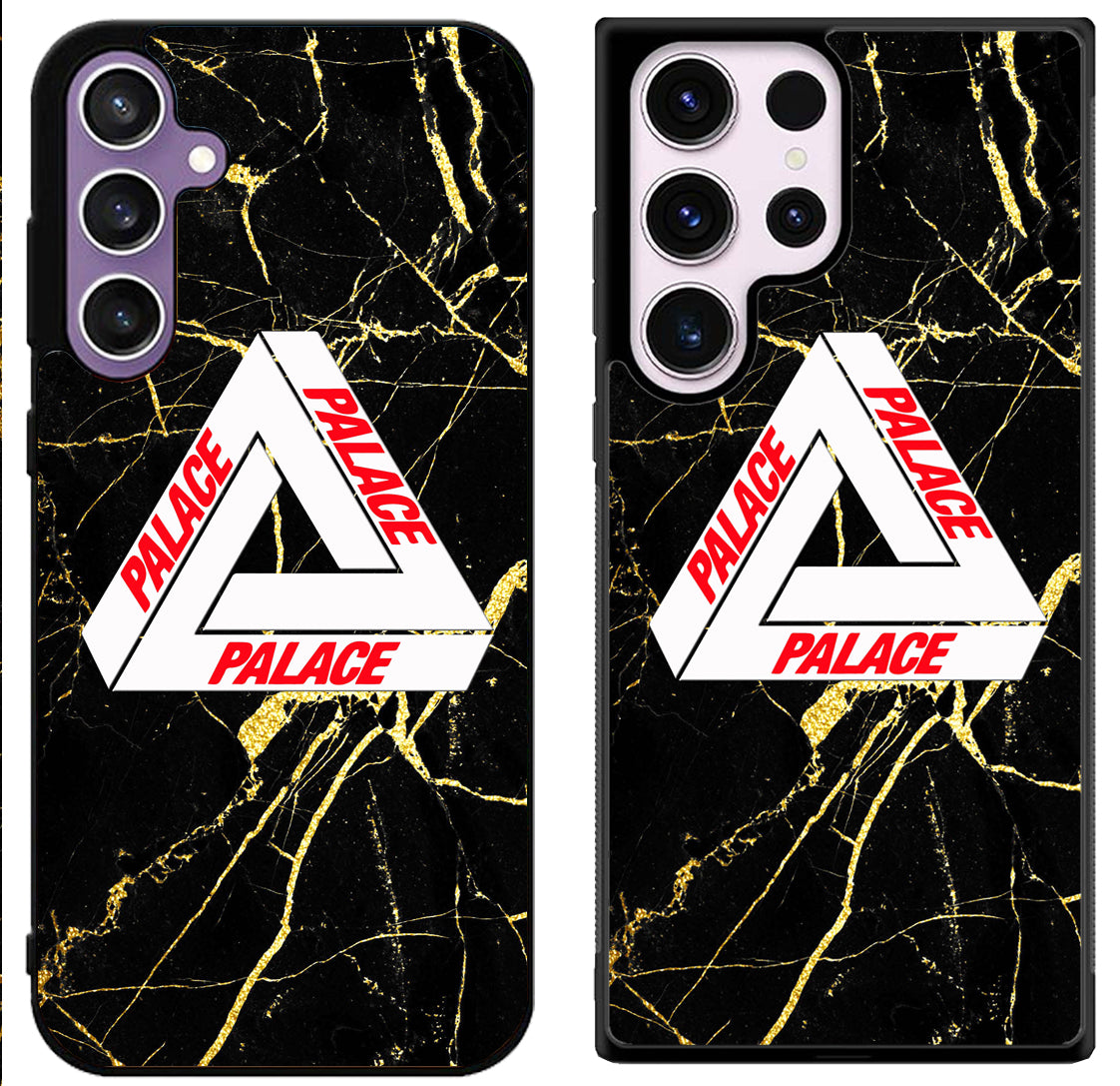 Palace Black Marble Samsung Galaxy S24 | S24+ | S24 Ultra Case