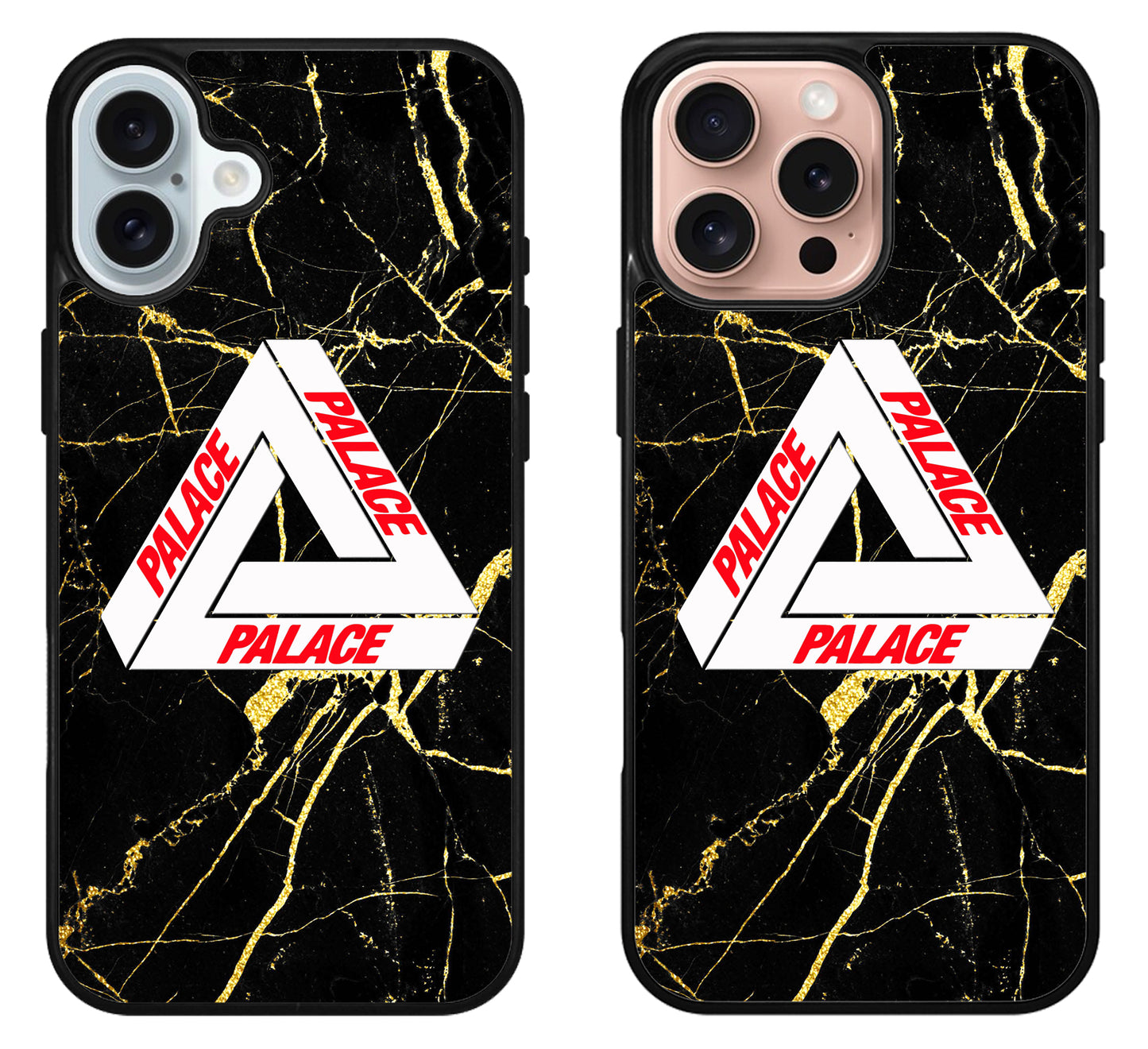Palace Black Marble iPhone 16 | 16 Plus | 16 Pro | 16 Pro Max Case
