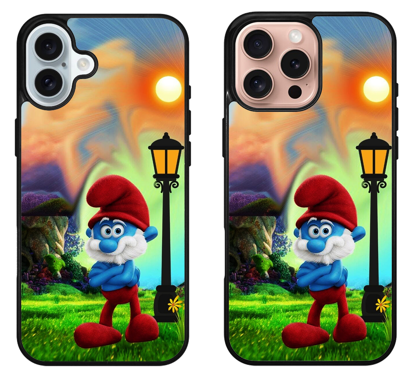 Papa Smurf iPhone 16 | 16 Plus | 16 Pro | 16 Pro Max Case