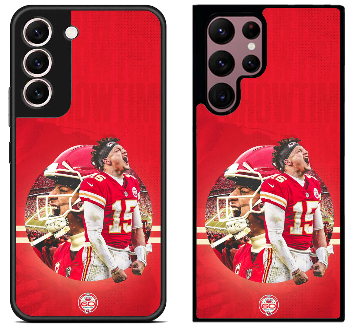 Patrick Mahomes NFL Wallpaper Samsung Galaxy S22 | S22+ | S22 Ultra Case