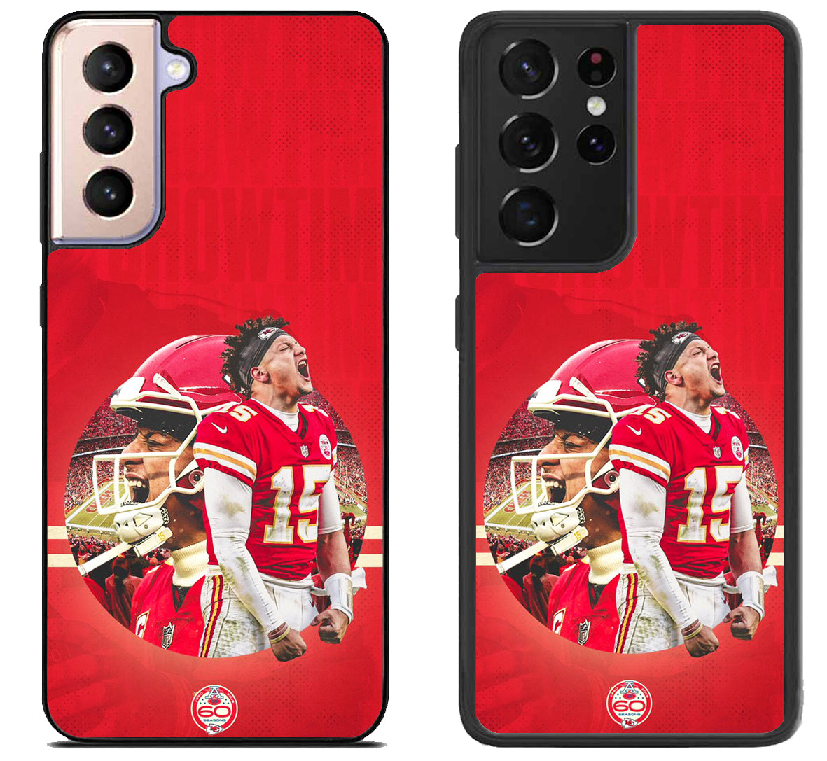 Patrick Mahomes NFL Wallpaper Samsung Galaxy S21 | S21 FE | S21+ | S21 Ultra Case