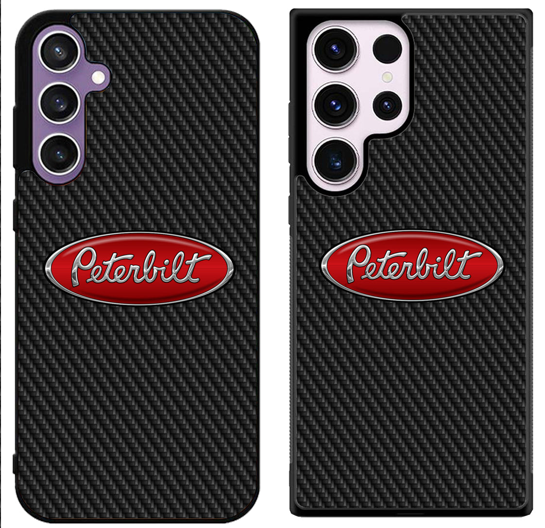 Peterbilt Logo Carbon Samsung Galaxy S24 | S24+ | S24 Ultra Case