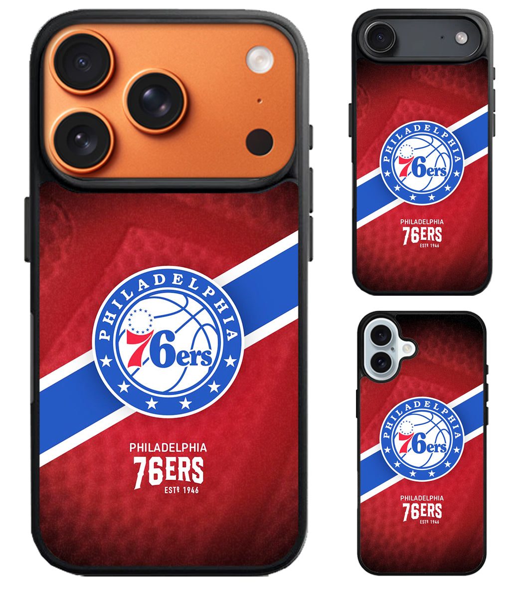 Philadelphia 76ers iPhone Air | iPhone 17 | 17 Pro | 17 Pro Max Case