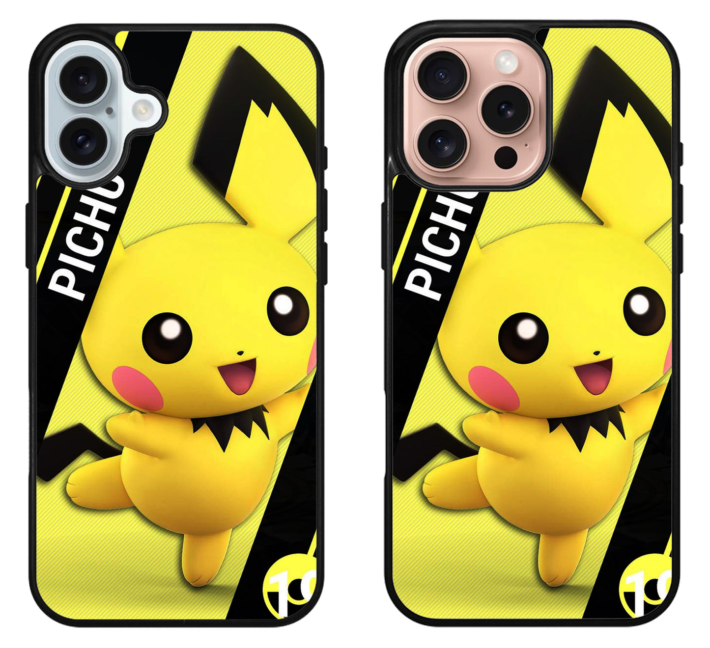 Pichu Pokemon iPhone 16 | 16 Plus | 16 Pro | 16 Pro Max Case