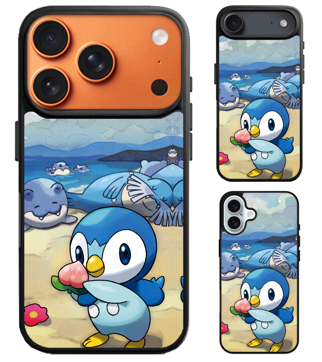 Piplup Pokemon Cover iPhone Air | iPhone 17 | 17 Pro | 17 Pro Max Case