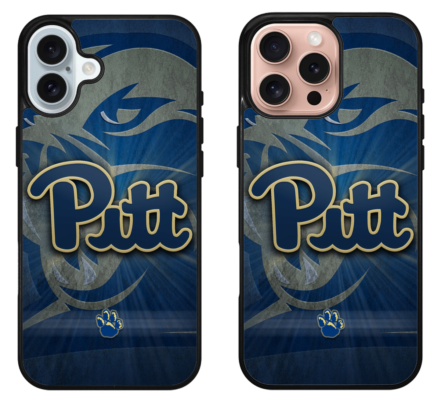 Pittsburgh Panther Background iPhone 16 | 16 Plus | 16 Pro | 16 Pro Max Case