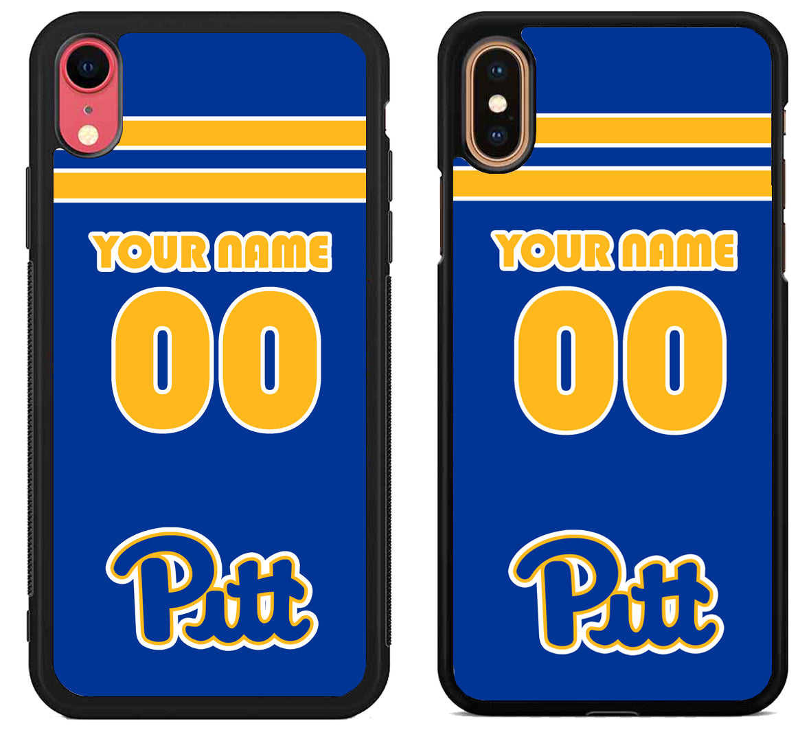 Custom Personalized Pittsburgh Panthers iPhone X | Xs | Xr | Xs Max Case