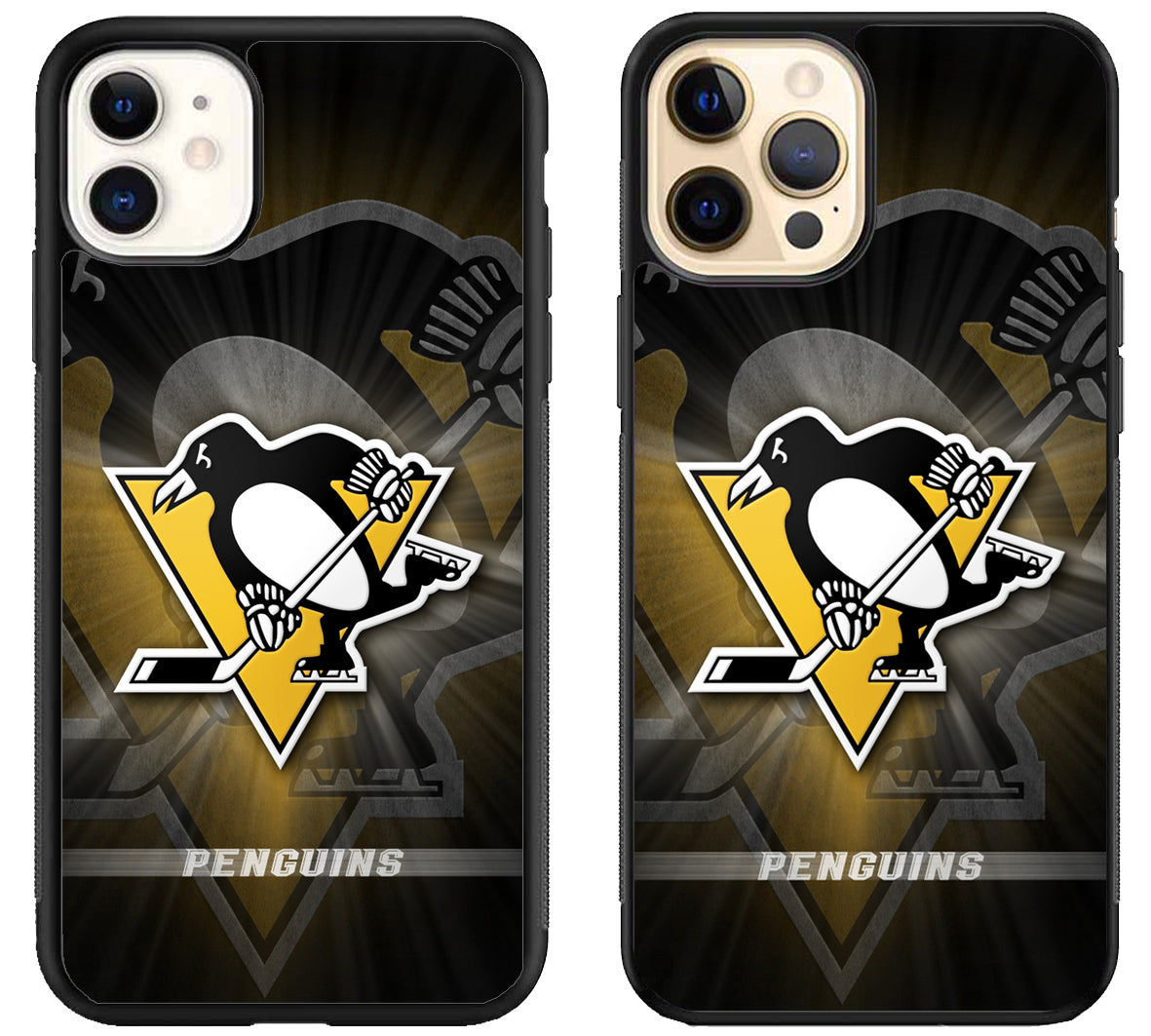 Pittsburgh Penguins Background iPhone 12 | 12 Mini | 12 Pro | 12 Pro Max Case