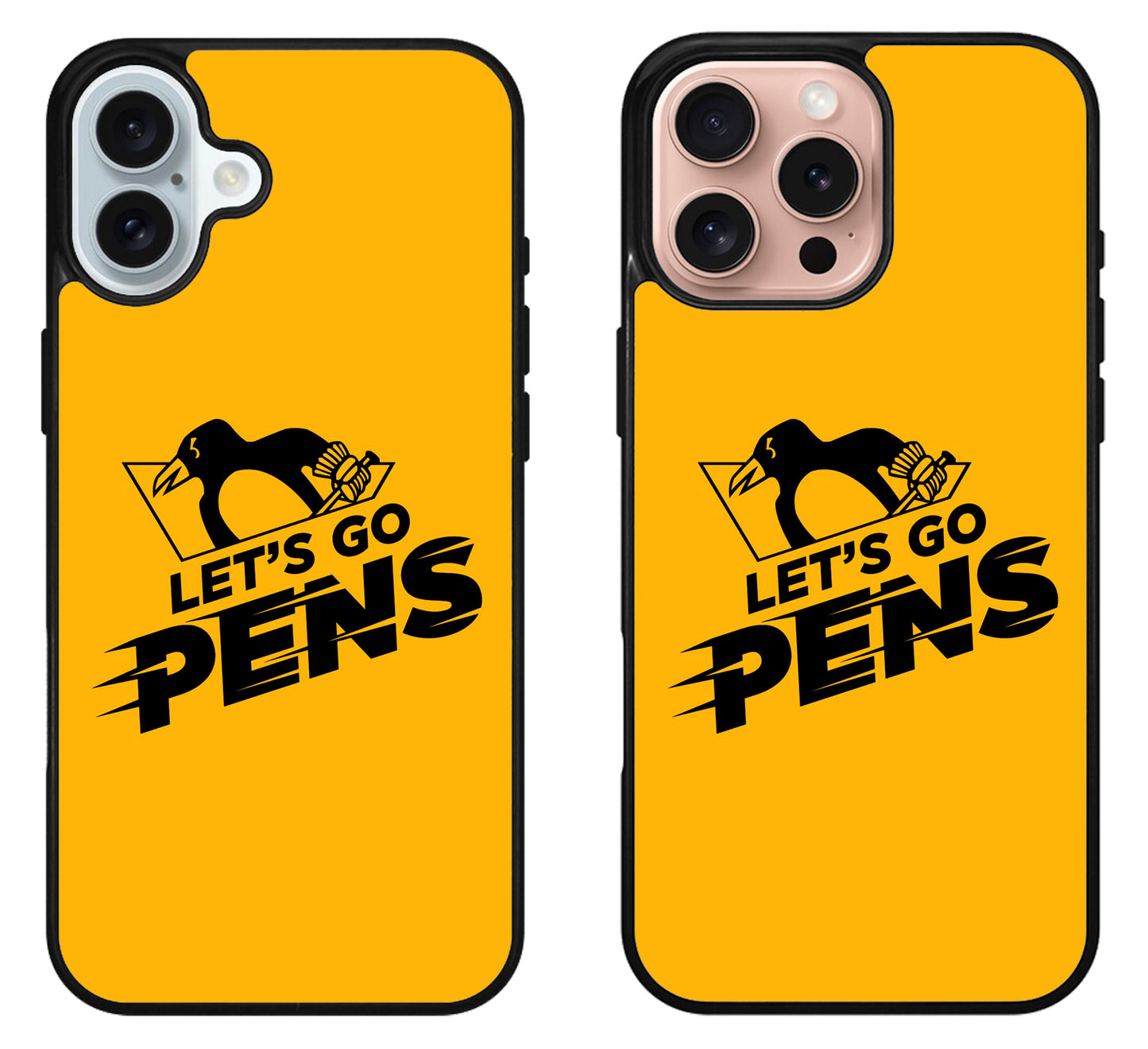 Pittsburgh Penguins Lets Go iPhone 16 | 16 Plus | 16 Pro | 16 Pro Max Case