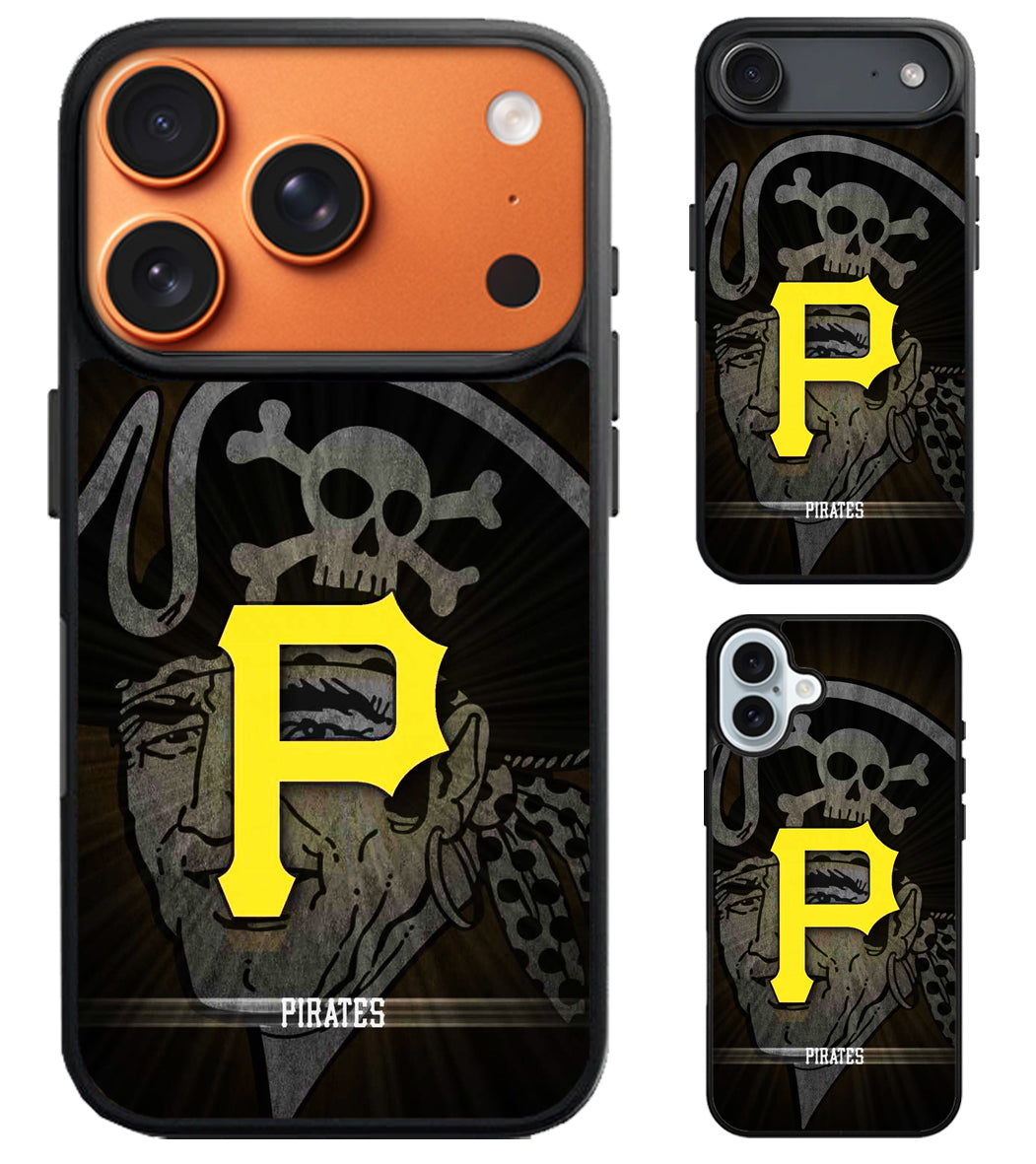 Pittsburgh Pirates Background iPhone Air | iPhone 17 | 17 Pro | 17 Pro Max Case