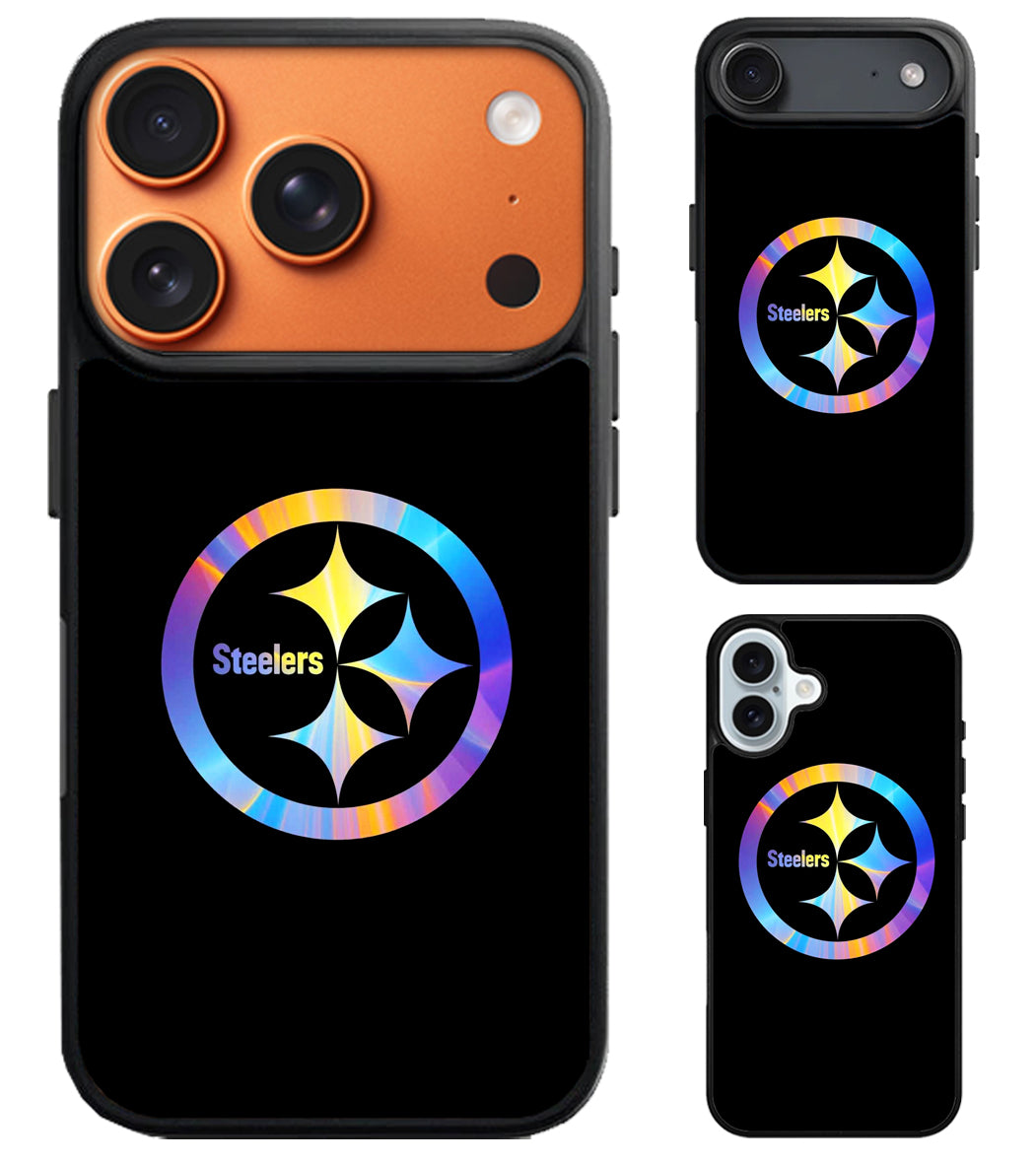 Pittsburgh Steelers Black Light iPhone Air | iPhone 17 | 17 Pro | 17 Pro Max Case
