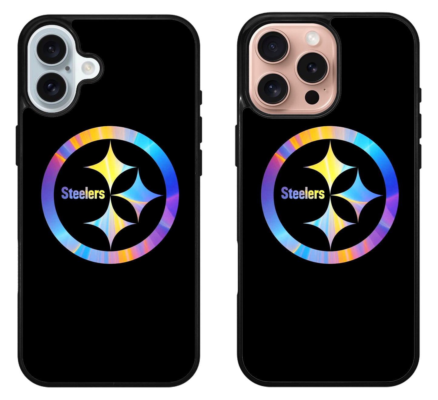 Pittsburgh Steelers Black Light iPhone 16 | 16 Plus | 16 Pro | 16 Pro Max Case