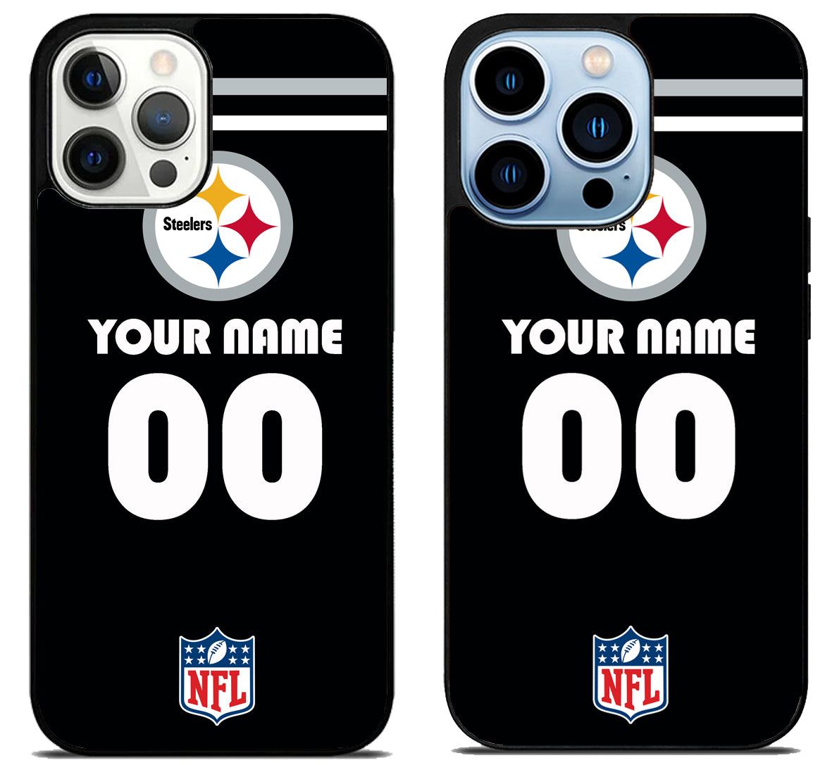 Custom Pittsburgh Steelers iPhone 15, 15 Pro, 15 Pro Max