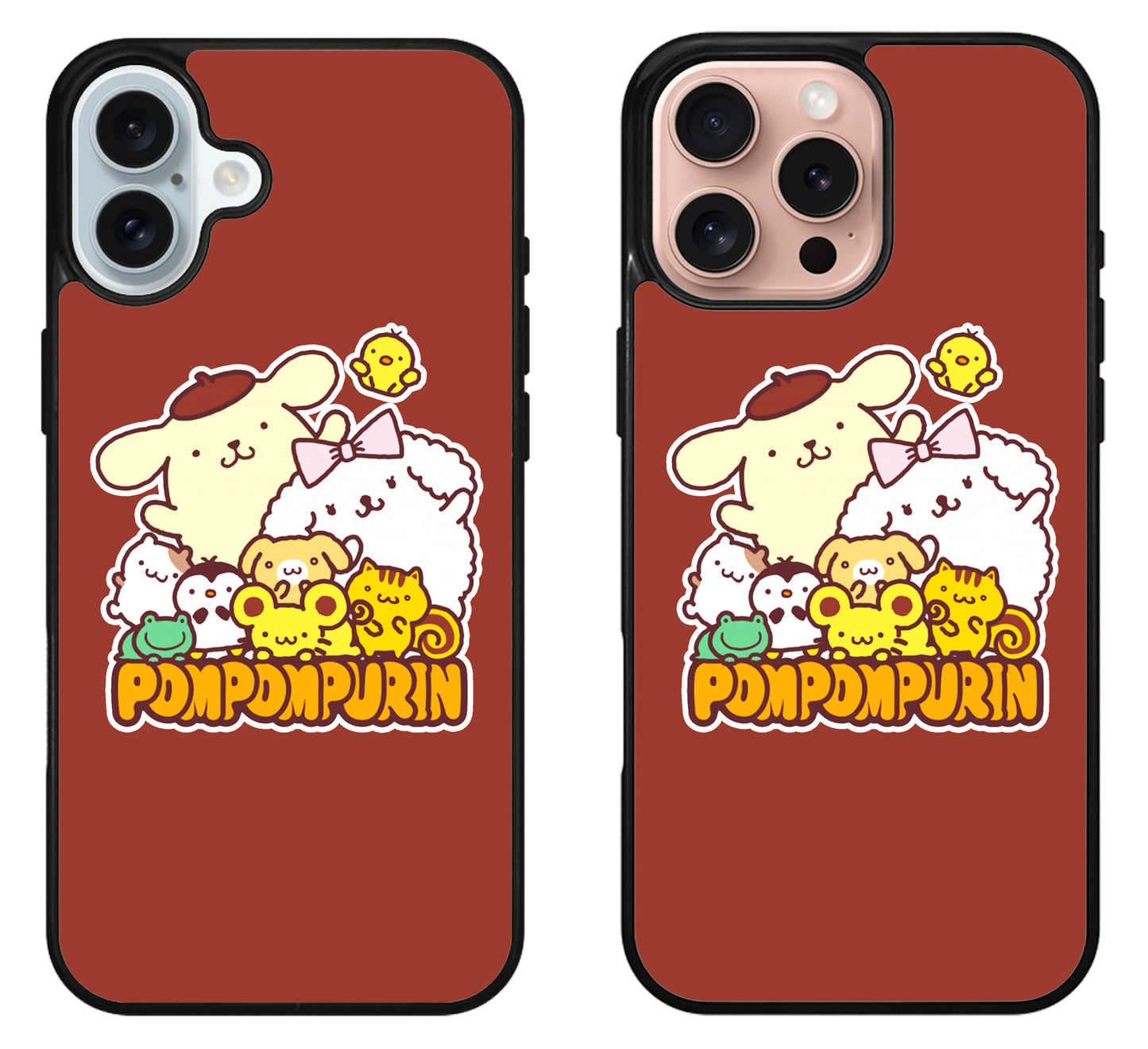 Pompompurin Collage iPhone 16 | 16 Plus | 16 Pro | 16 Pro Max Case