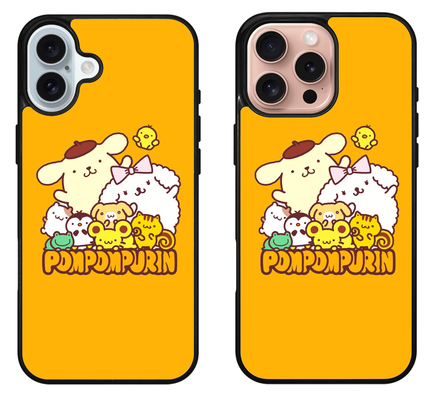 Pompompurin Cover iPhone 16 | 16 Plus | 16 Pro | 16 Pro Max Case