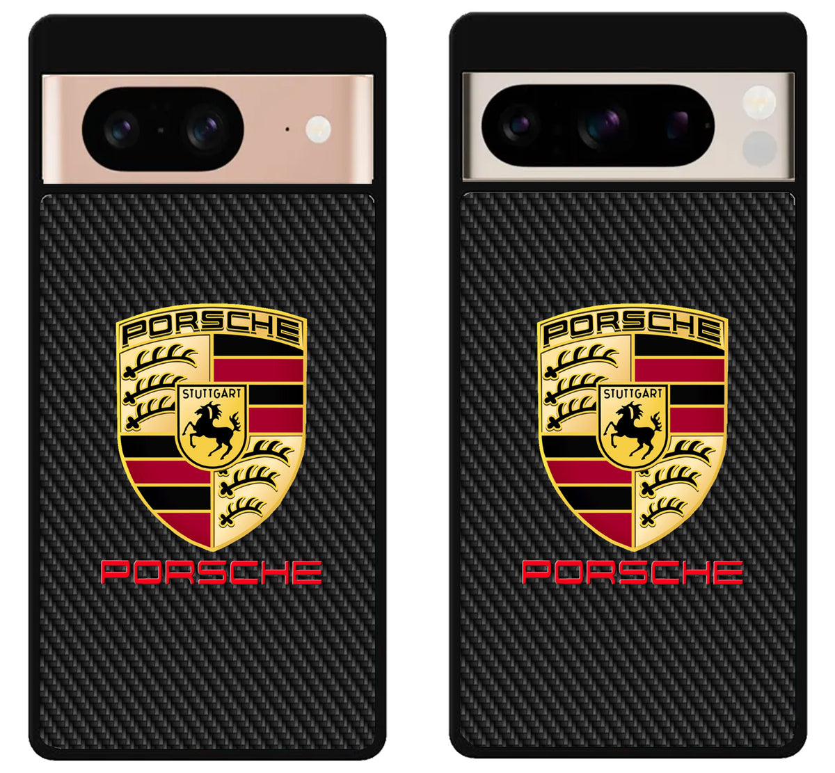 Porsche Carbon Logo Google Pixel 8 | 8 Pro Case