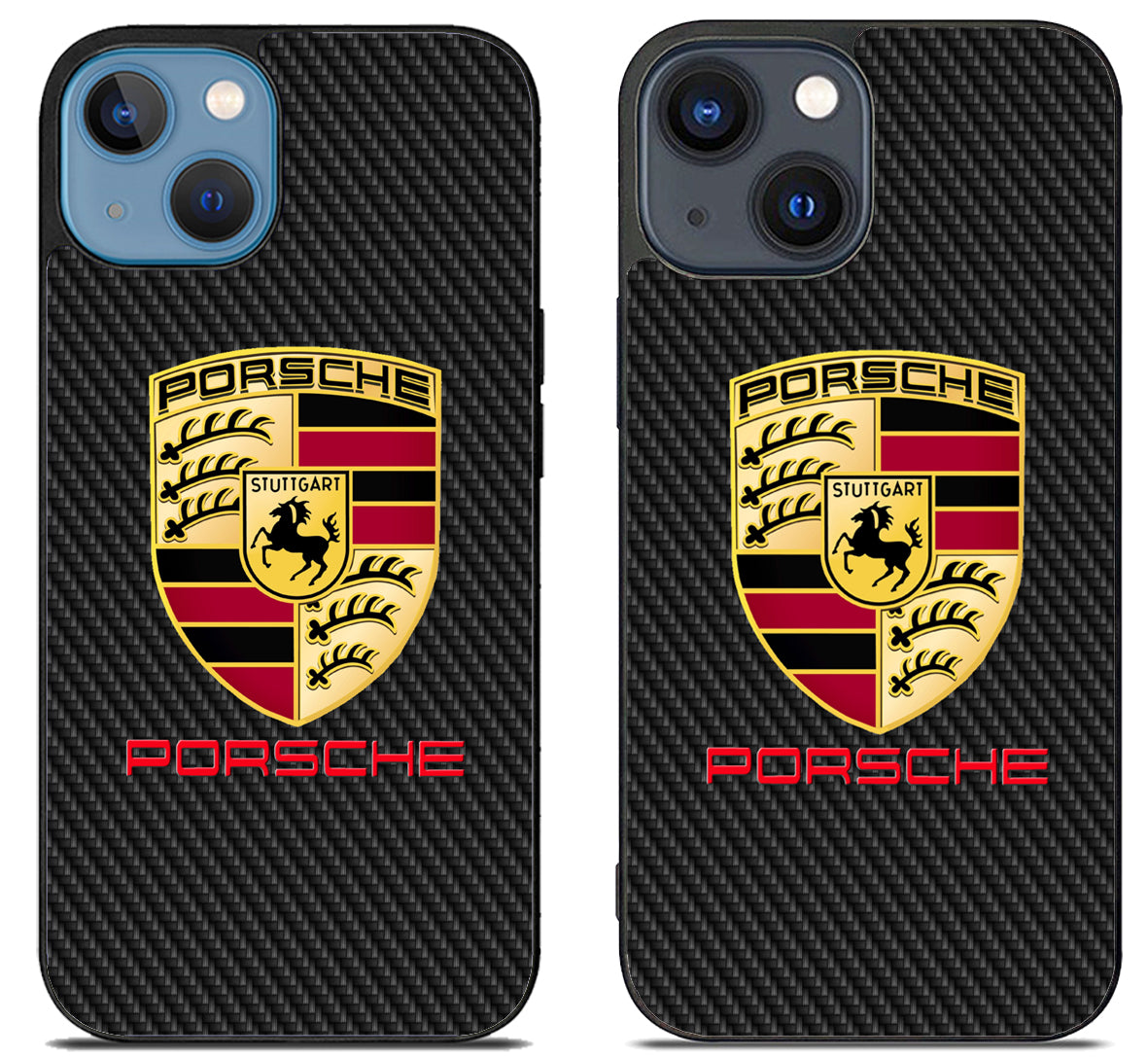Porsche Carbon Logo iPhone 15 | iPhone 15 Plus Case