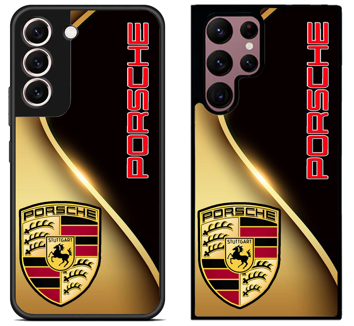 Porsche Gold Metallic Samsung Galaxy S22 | S22+ | S22 Ultra Case