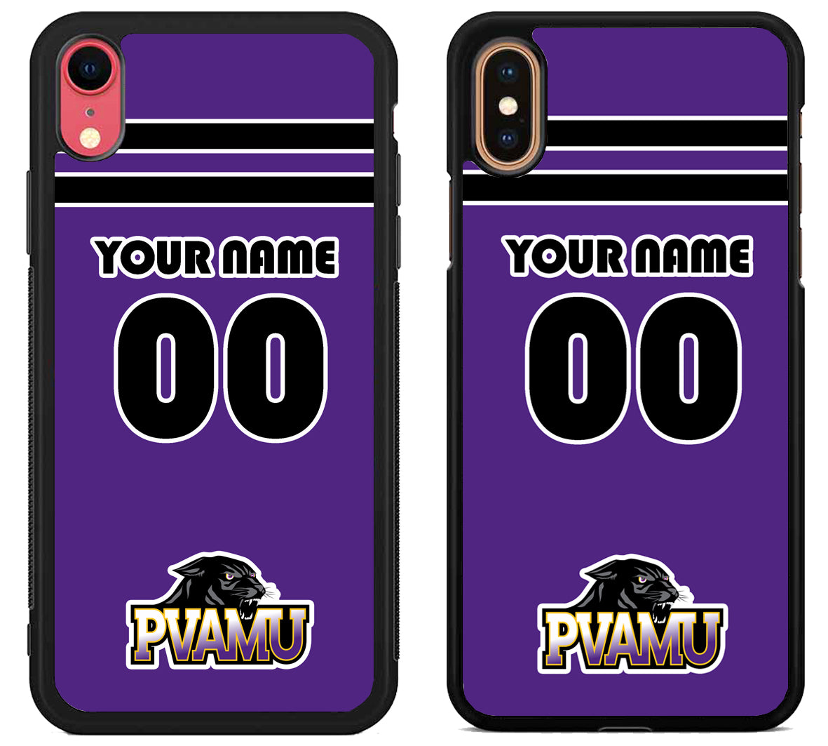 Custom Personalized Prairie View A&M Panthers iPhone X | Xs | Xr | Xs Max Case