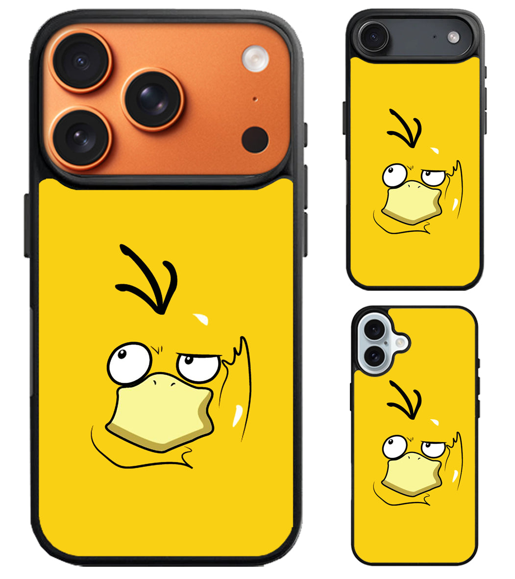 Psyduck Pokemon Character iPhone Air | iPhone 17 | 17 Pro | 17 Pro Max Case