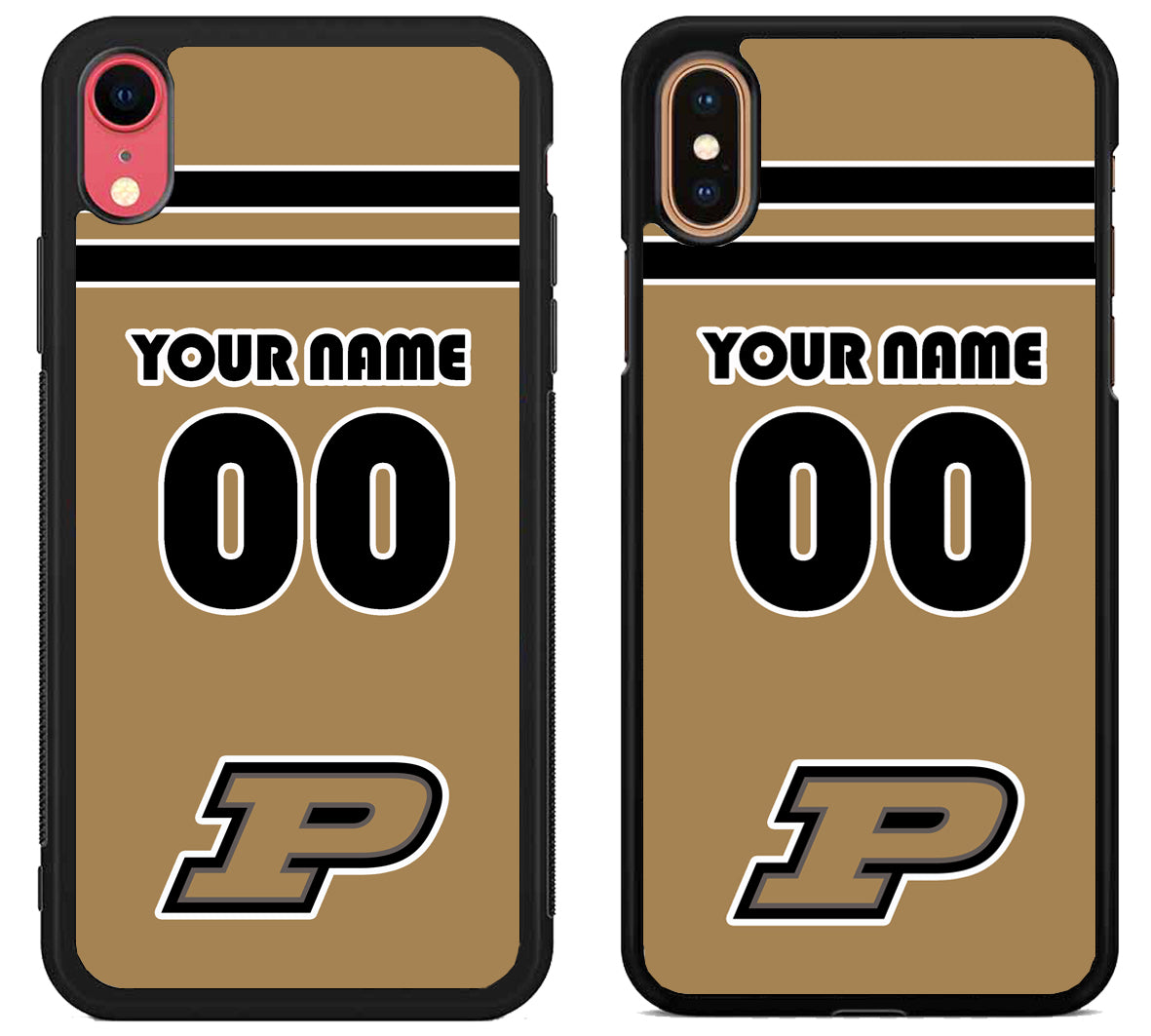 Custom Personalized Purdue Boilermakers iPhone X | Xs | Xr | Xs Max Case
