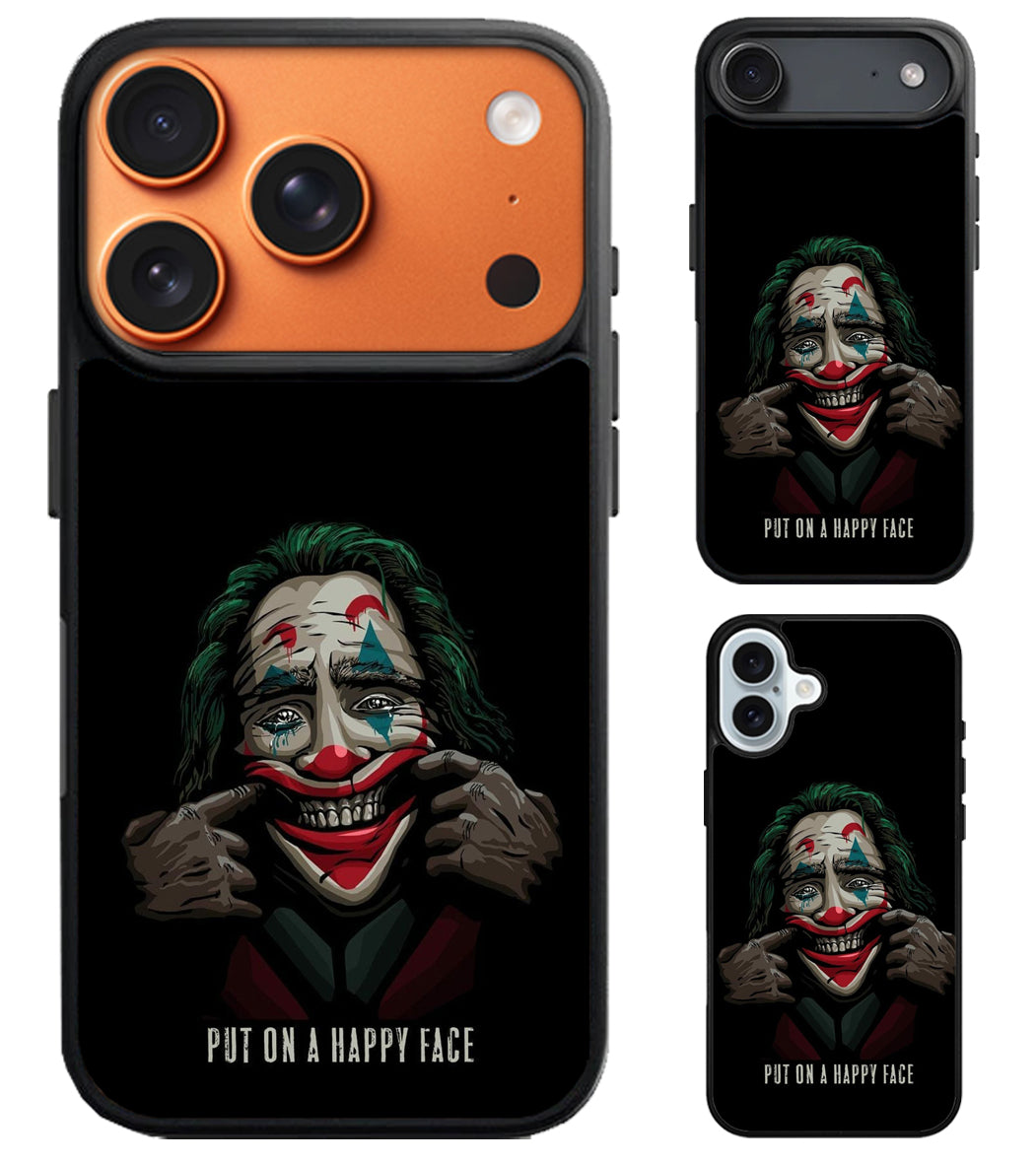 Put on a Happy Face Joker iPhone Air | iPhone 17 | 17 Pro | 17 Pro Max Case
