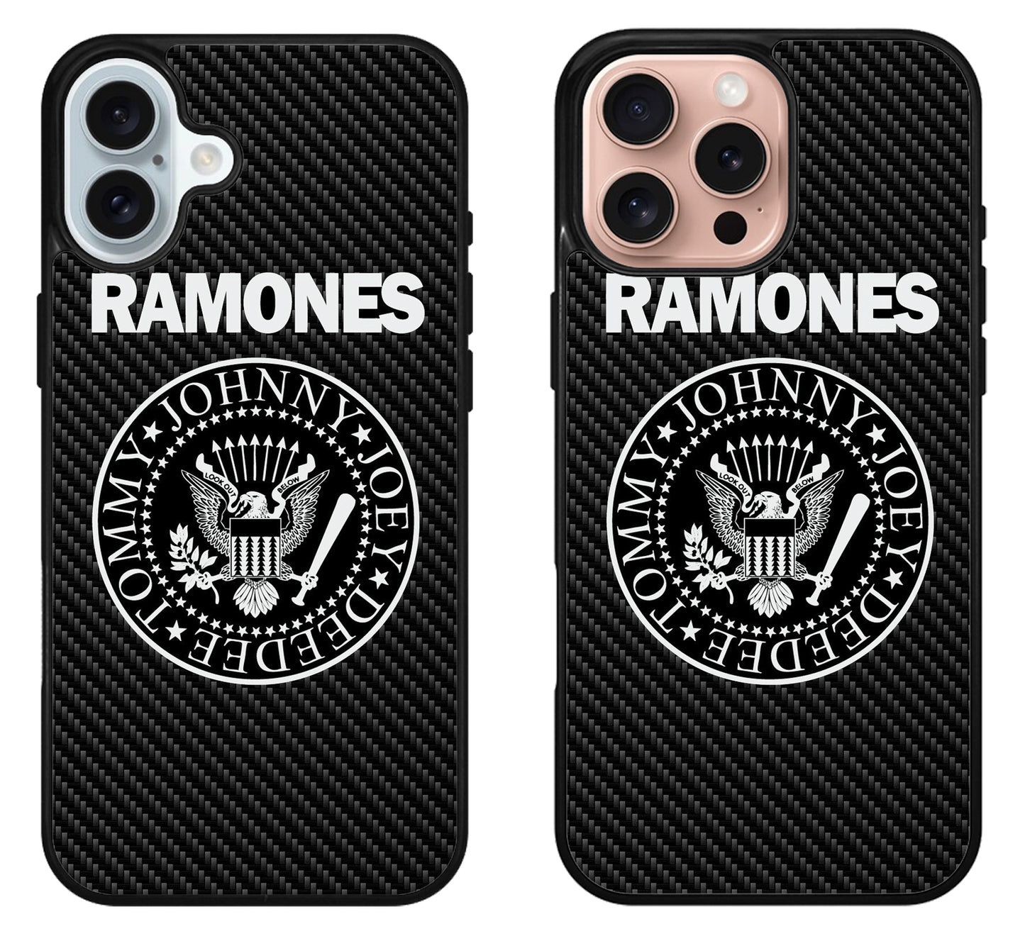 Ramones Carbon iPhone 16 | 16 Plus | 16 Pro | 16 Pro Max Case