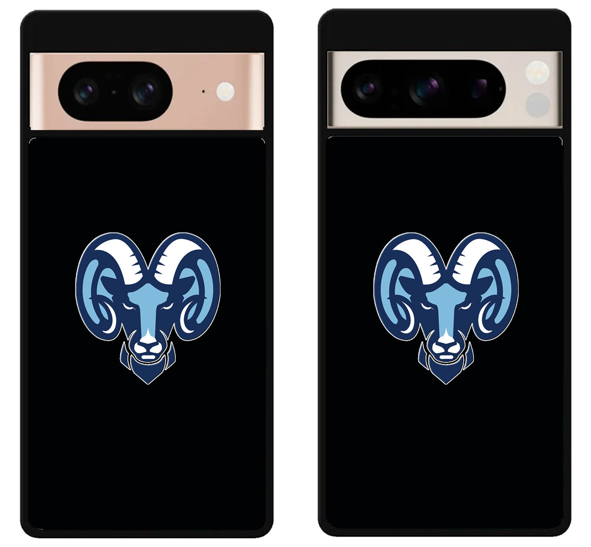 Rhode Island Rams Black Google Pixel 8 | 8 Pro Case