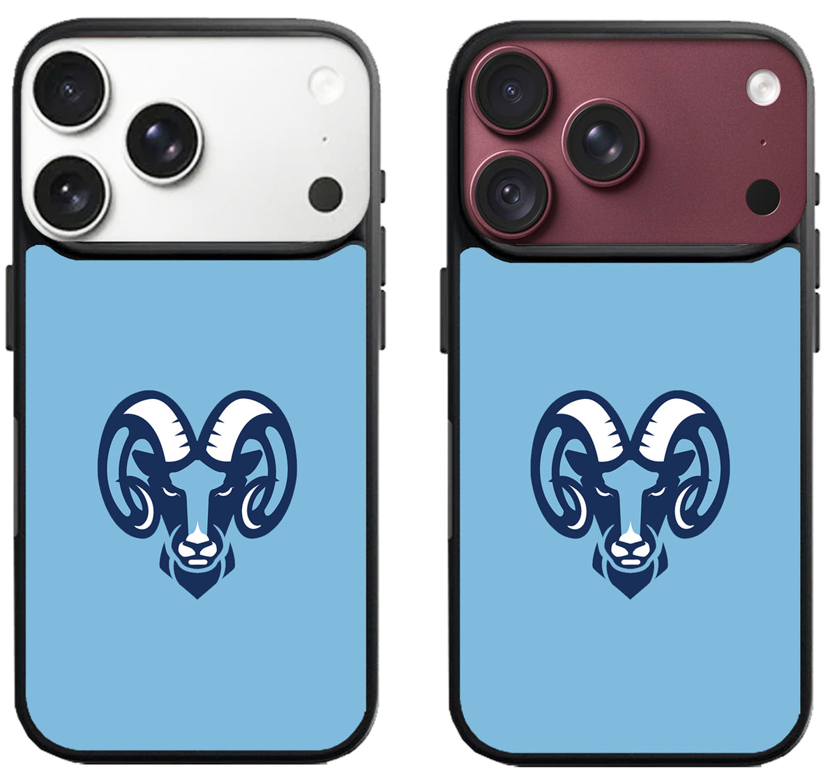 Rhode Island Rams Logo iPhone 18 Pro | 18 Pro Max Case