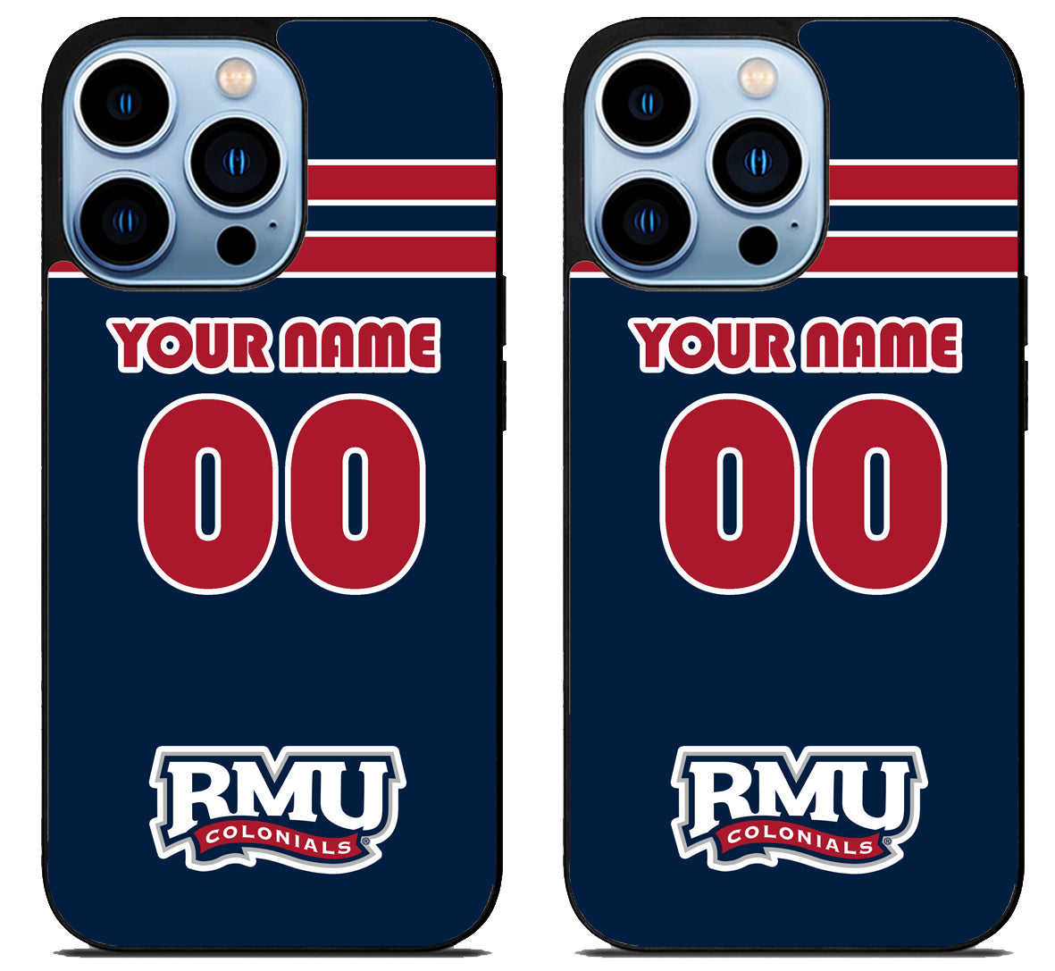 Custom Personalized Robert Morris Colonials iPhone 15 Pro | iPhone 15 Pro Max Case