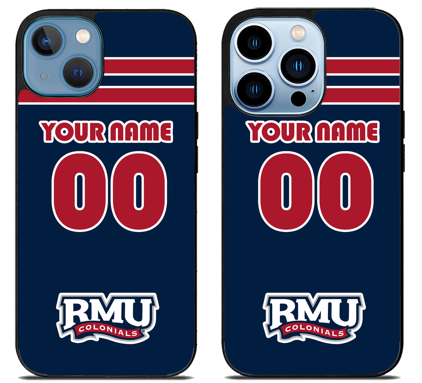Custom Personalized Robert Morris Colonials iPhone 13 | 13 Mini | 13 Pro | 13 Pro Max Case