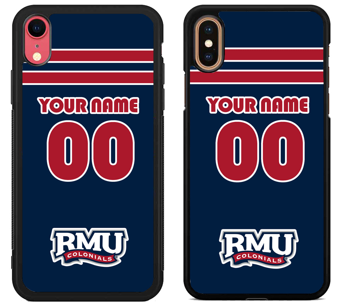 Custom Personalized Robert Morris Colonials iPhone X | Xs | Xr | Xs Max Case