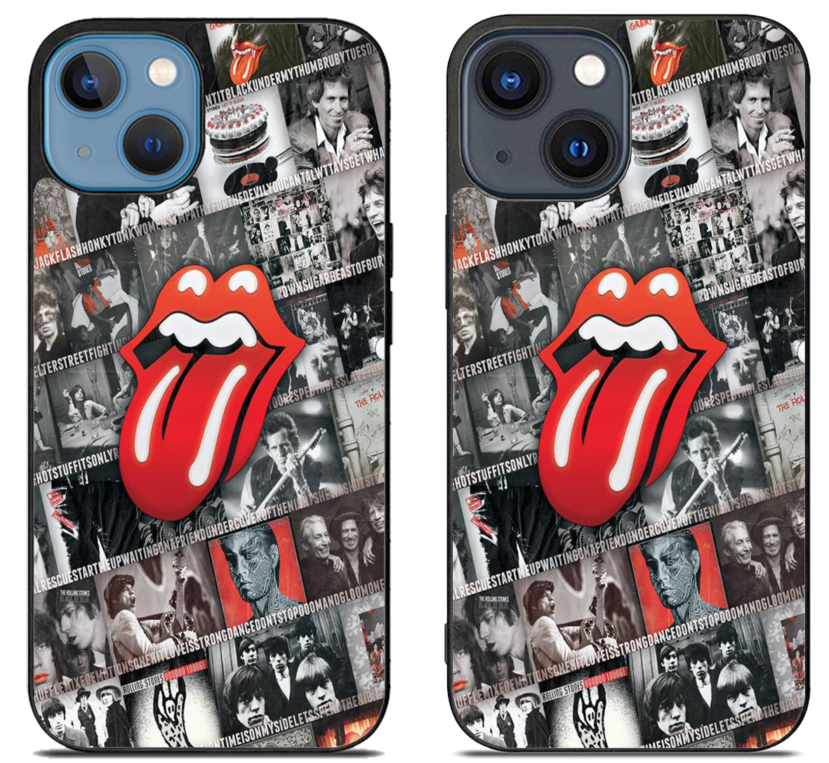 Rolling Stones Collage iPhone 15 | iPhone 15 Plus Case