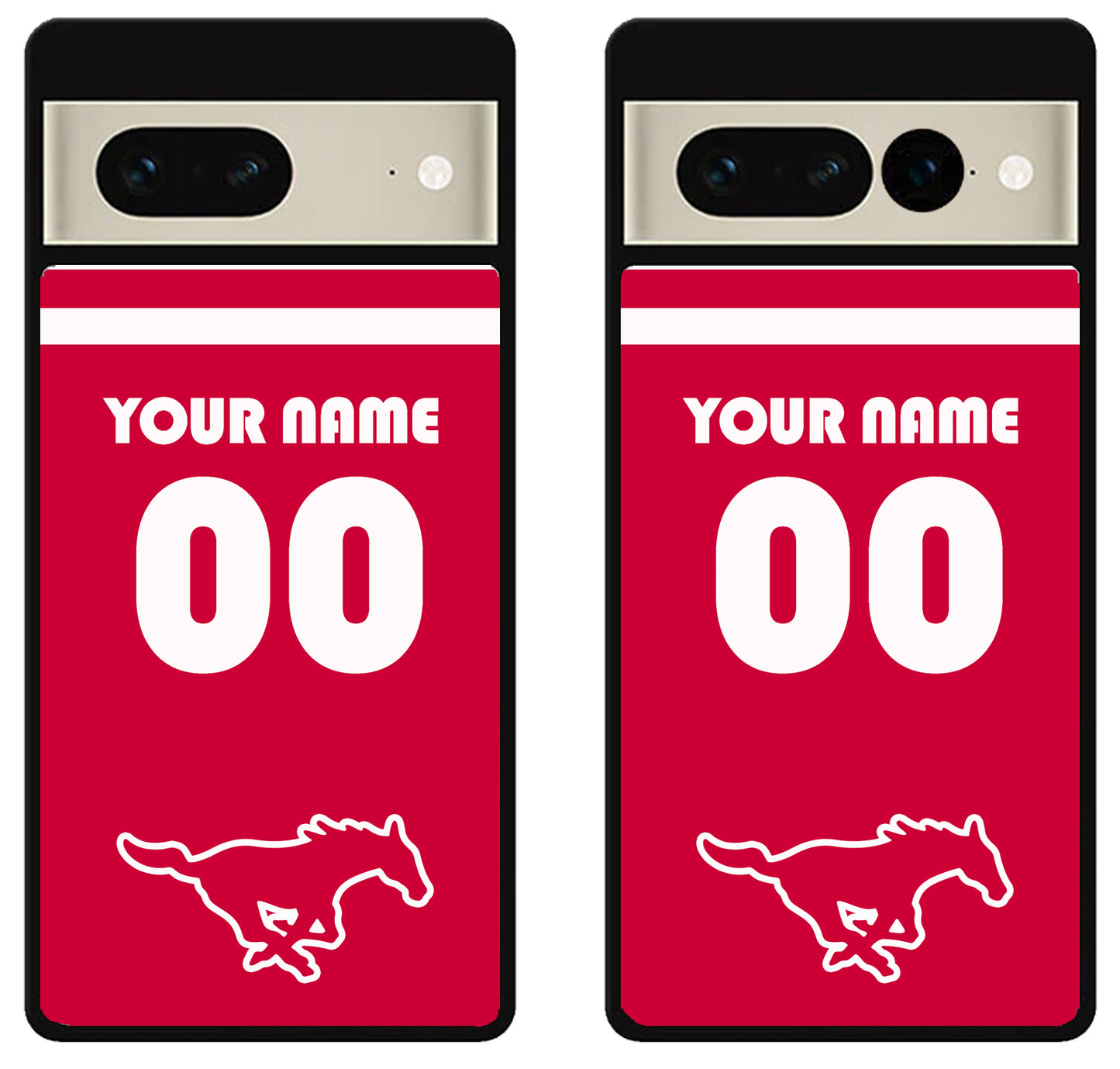 Custom Personalized SMU Mustangs Google Pixel 7 | 7 Pro Case