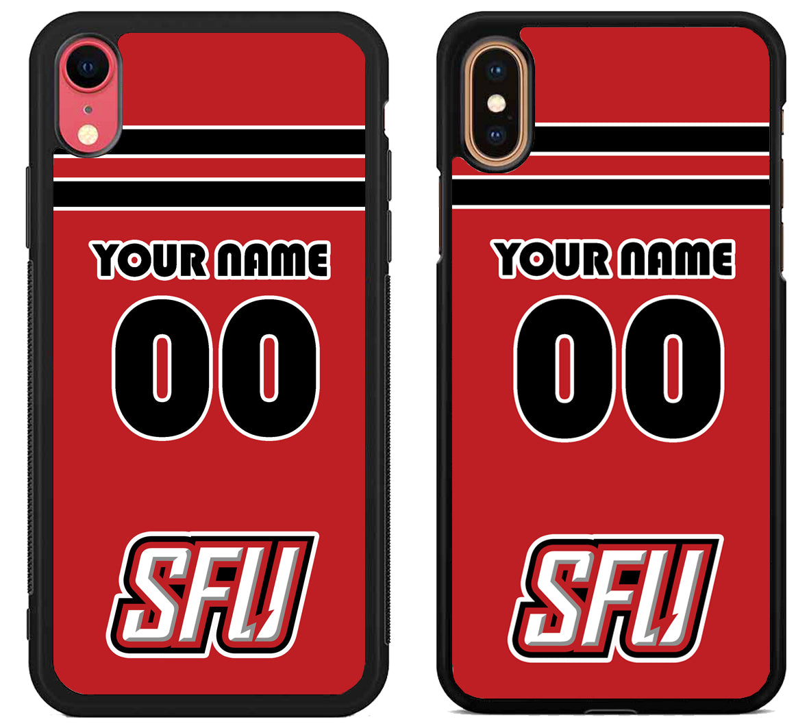 Custom Personalized Saint Francis Red Flash iPhone X | Xs | Xr | Xs Max Case