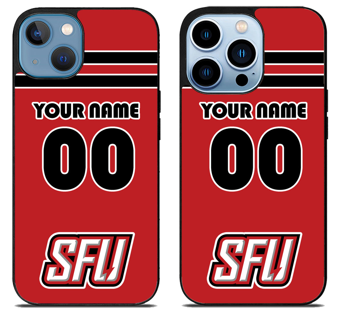 Custom Personalized Saint Francis Red Flash iPhone 13 | 13 Mini | 13 Pro | 13 Pro Max Case