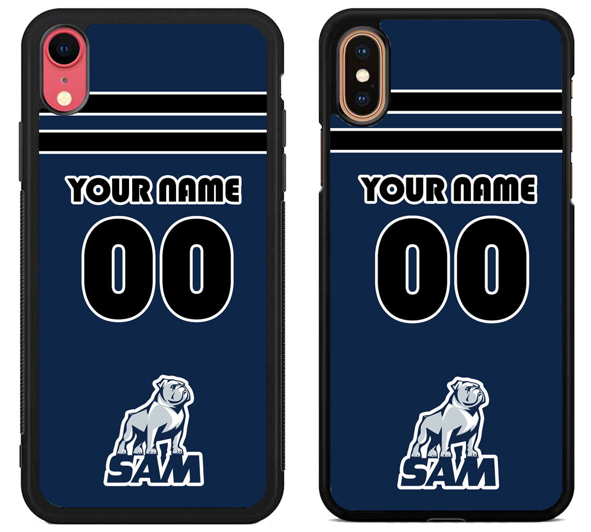 Custom Personalized Samford Bulldogs iPhone X | Xs | Xr | Xs Max Case