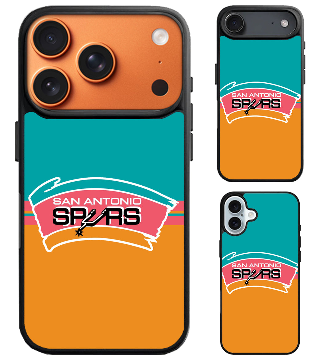 San Antonio Spurs Logo iPhone Air | iPhone 17 | 17 Pro | 17 Pro Max Case
