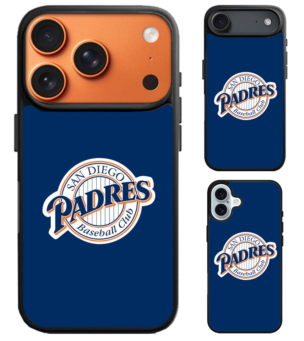 San Diego Padres Baseball Logo iPhone Air | iPhone 17 | 17 Pro | 17 Pro Max Case