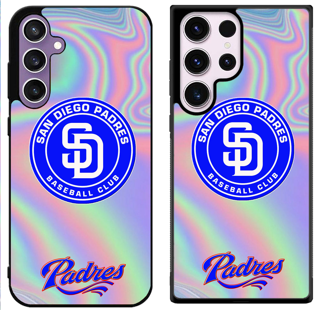 San Diego Padres Holographic Samsung Galaxy S24 | S24+ | S24 Ultra Case