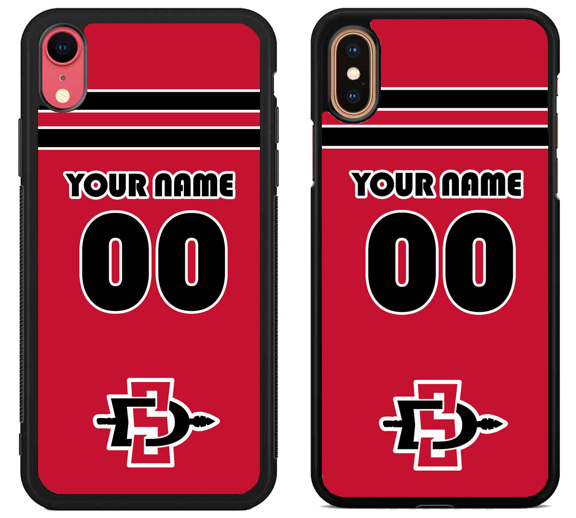 Custom Personalized San Diego State Aztecs iPhone X | Xs | Xr | Xs Max Case