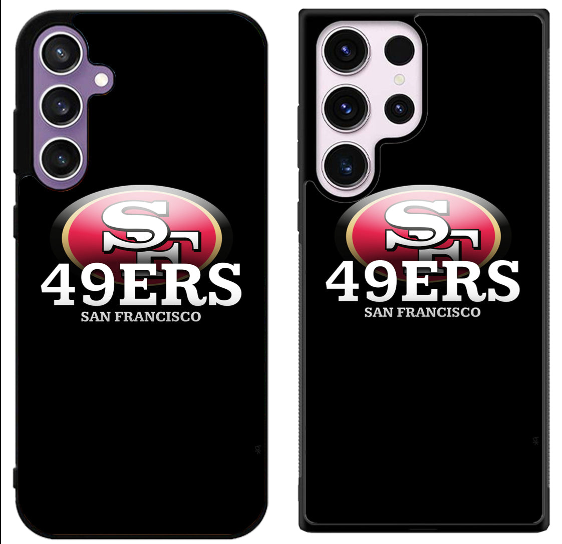 San Francisco 49ers Black Samsung Galaxy S24 | S24+ | S24 Ultra Case