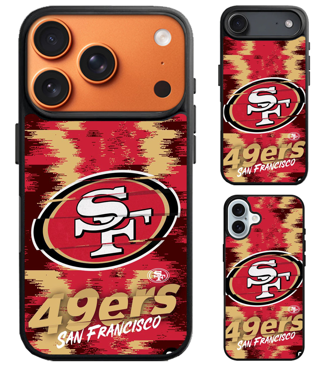 San Francisco 49ers Colorfull iPhone Air | iPhone 17 | 17 Pro | 17 Pro Max Case