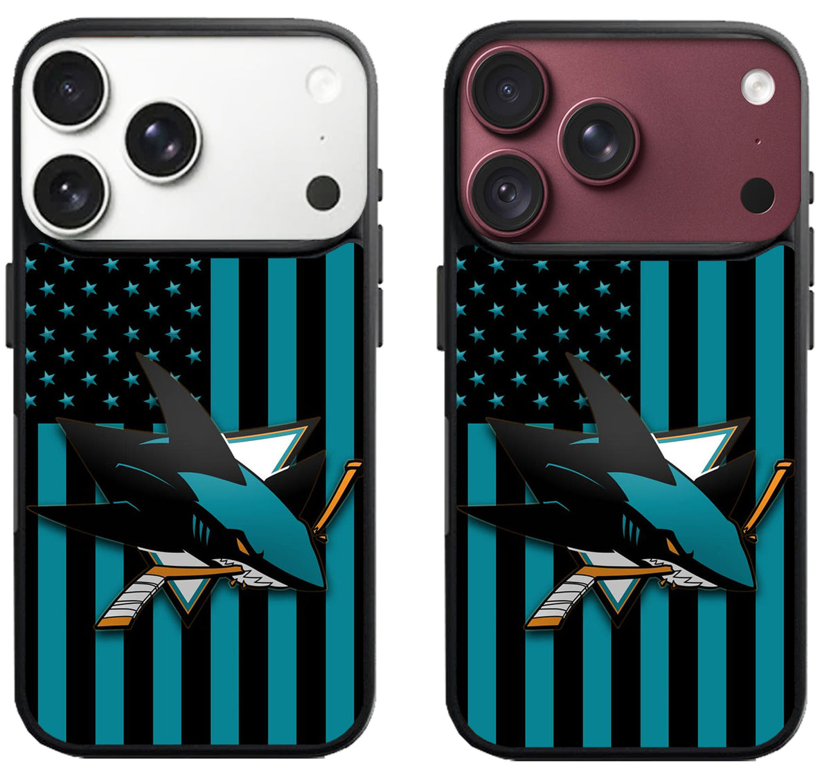 San Jose Sharks Flag iPhone 18 Pro | 18 Pro Max Case