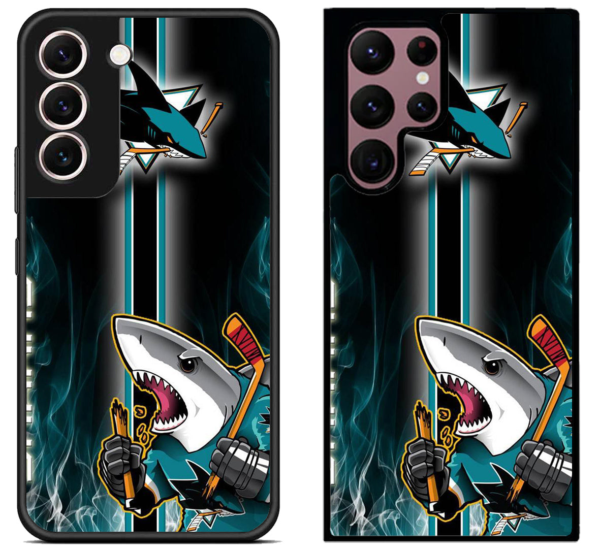 San Jose Sharks Wallpaper Samsung Galaxy S22 | S22+ | S22 Ultra Case
