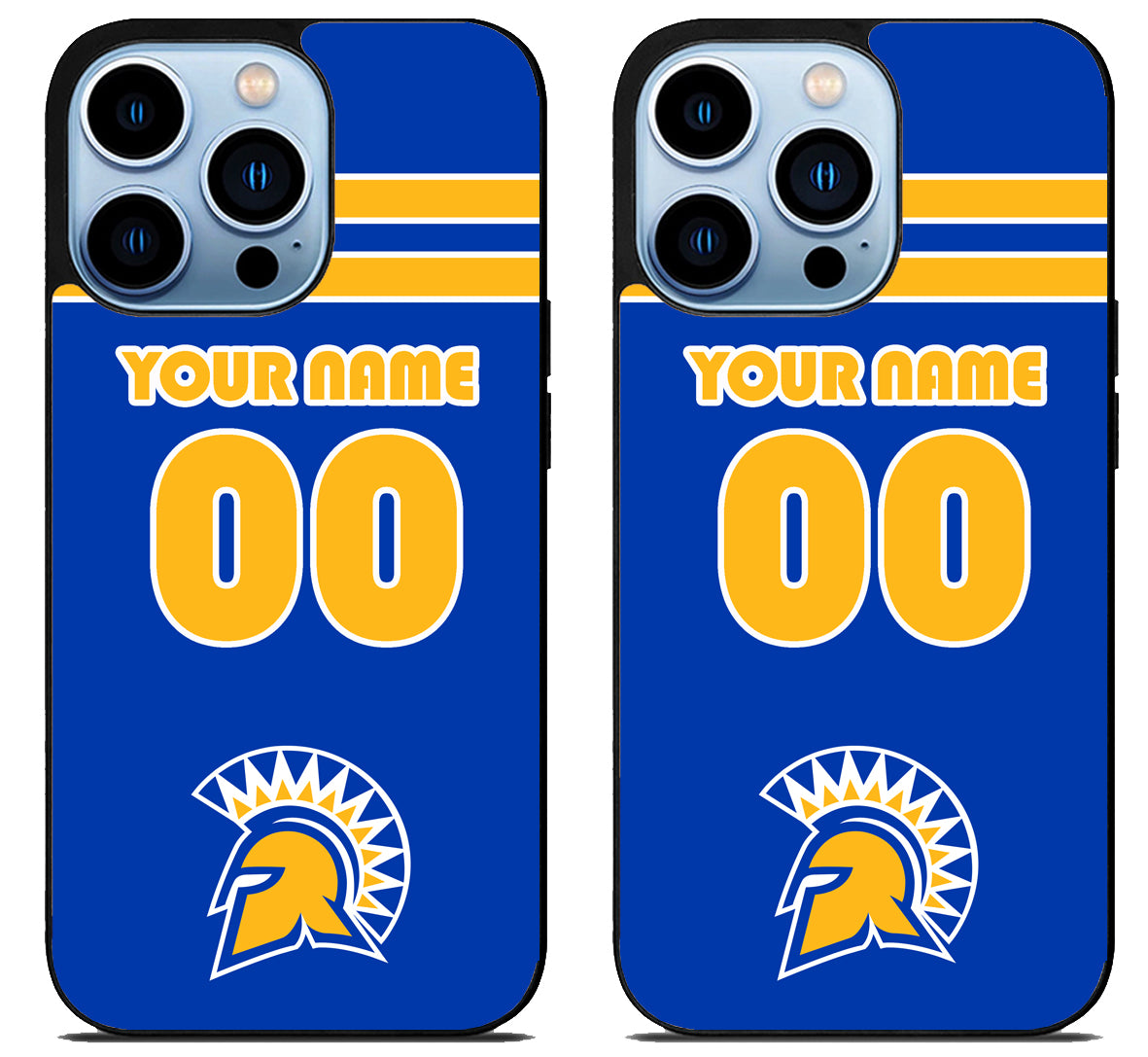 Custom Personalized San Jose State Spartans iPhone 15 Pro | iPhone 15 Pro Max Case