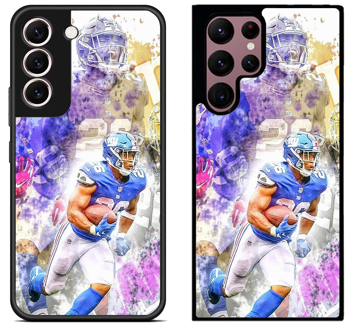 Saquon Barkley New York Giants Artwork Samsung Galaxy S22 | S22+ | S22 Ultra Case